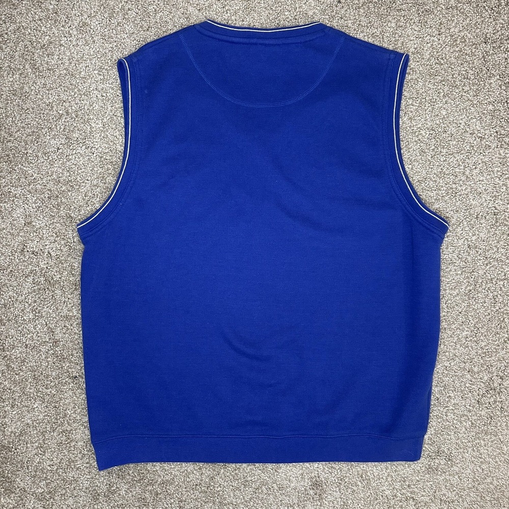Vintage University Of Kentucky Wildcats Red Oak Men's Large Pullover Vest Blue - Picture 3 of 9
